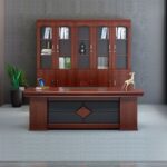 Executive 1400mm Executive Office Desk with Lockable Storage