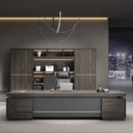 Executive 1400mm Executive Office Desk with Mobile Pedestal