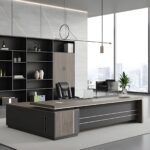 Executive 1400mm Executive Office Desk with Storage Drawers