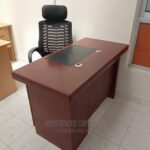 Innovative 1400mm Executive Office Desk with Side Cabinet