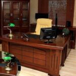 Prestige 1400mm Executive Office Desk with File Cabinet