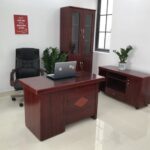 Prestige 1400mm Executive Office Desk with Lockable Storage