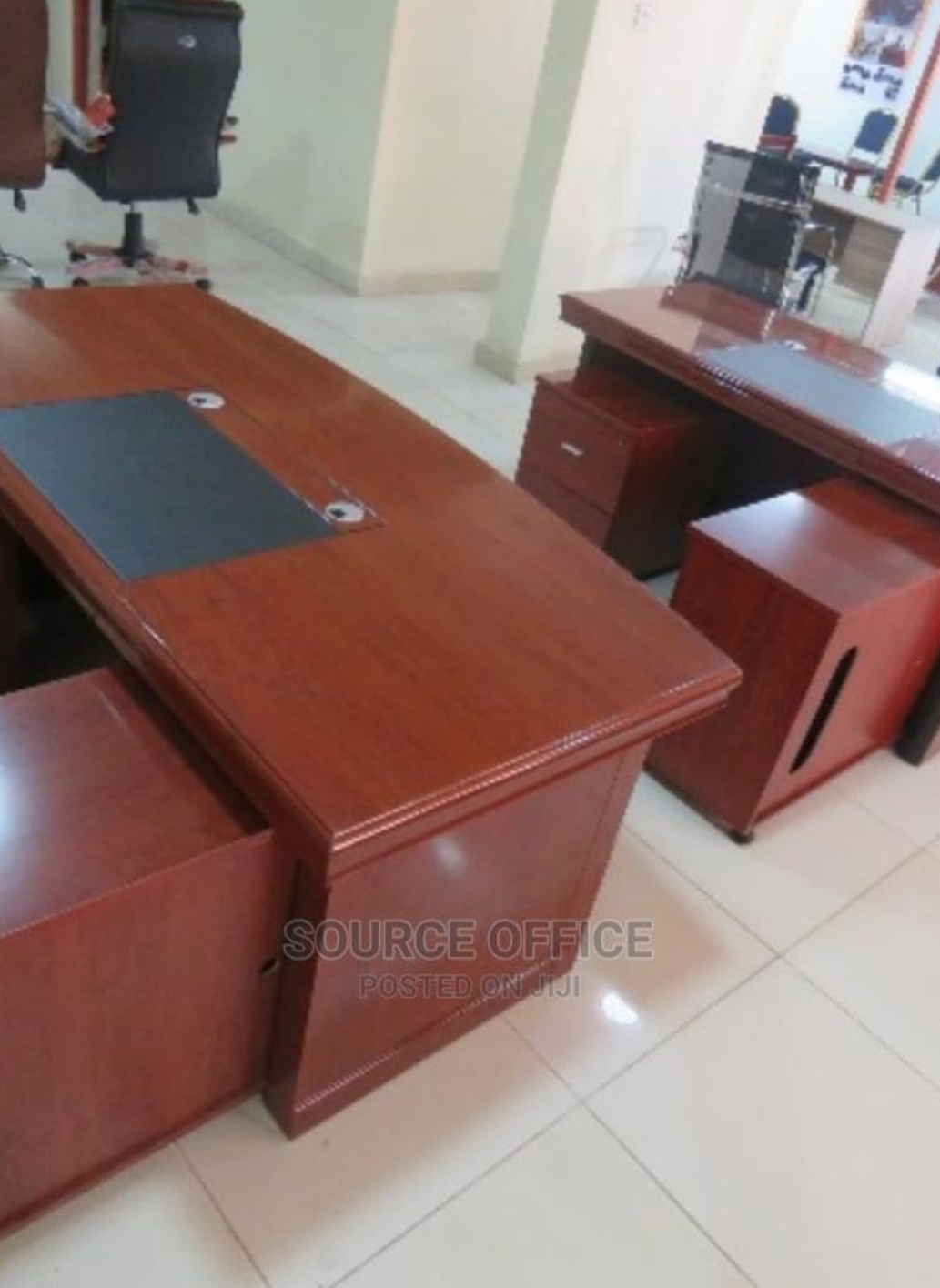 refined-1400mm-executive-office-desk-heavy-duty Refined Executive Office Desk Heavy Duty with Side Return - Image 1