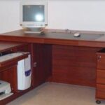 Smart 1400mm Executive Office Desk with File Cabinet
