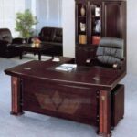 Superior 1400mm Executive Office Desk with File Cabinet